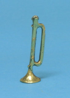 Dollhouse Miniature Trumpet